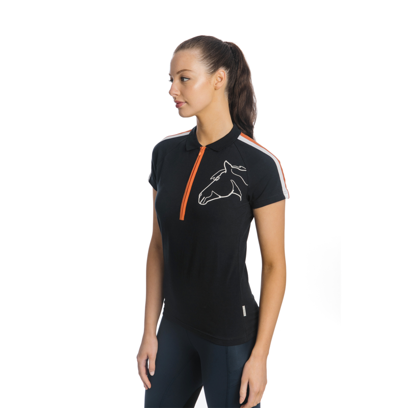 Horseware Sporty Flamboro Polo Shirt - Navy-2